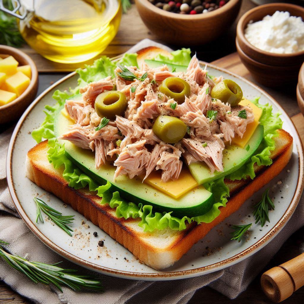 Tuna Melt Sandwich