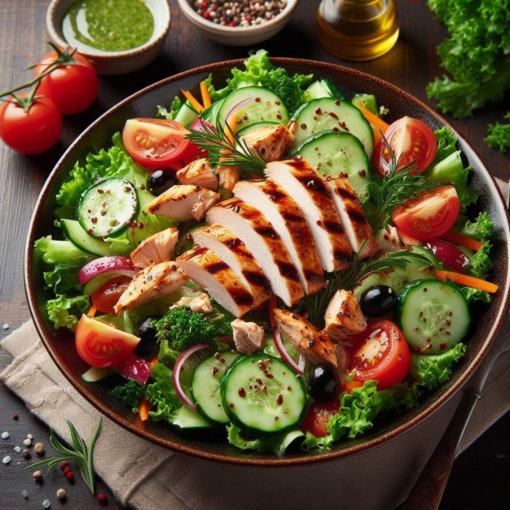 Feline Feast Salad
